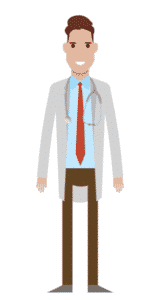 דמות לסרטון אנימציה Toonly - טונלי (הרופא יוגב)