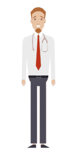 דמות לסרטון אנימציה Toonly - טונלי (הרופא שחר)