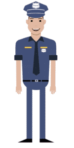 דמות לסרטון אנימציה Toonly - טונלי (השוטר אפי)